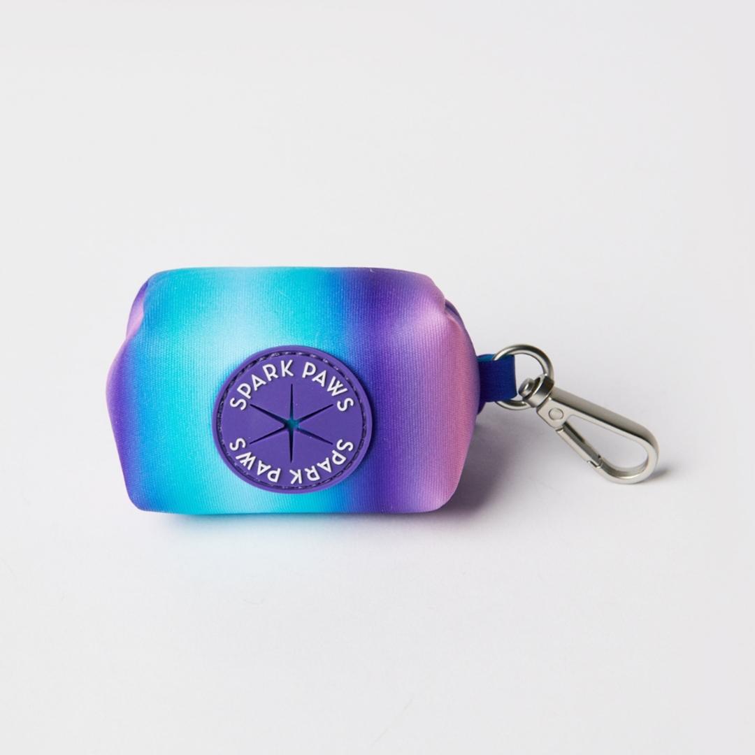 Lilac poop bag pouch