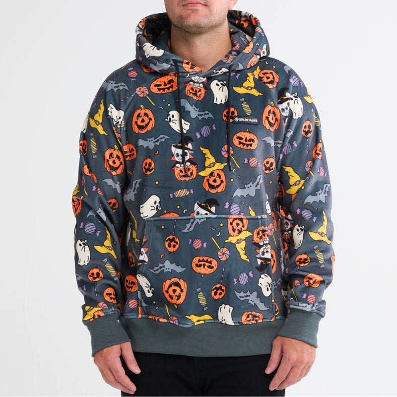 Halloween Human Hoodie - Grey