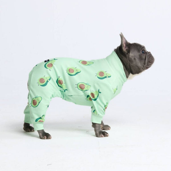 Dog Pajama - Avocado