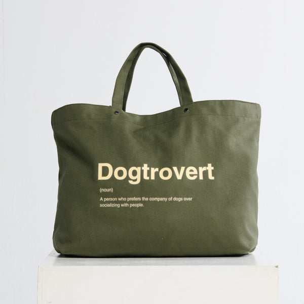 The Dogtrovert™ Tote Bag