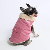 Corduroy Insulated Jacket - Pink