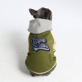 Dog Varsity Jacket - Green