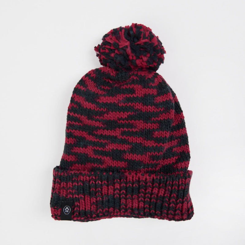 Knit Matching Human Pom Hats