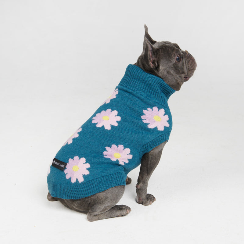 Flower Dog Sweater