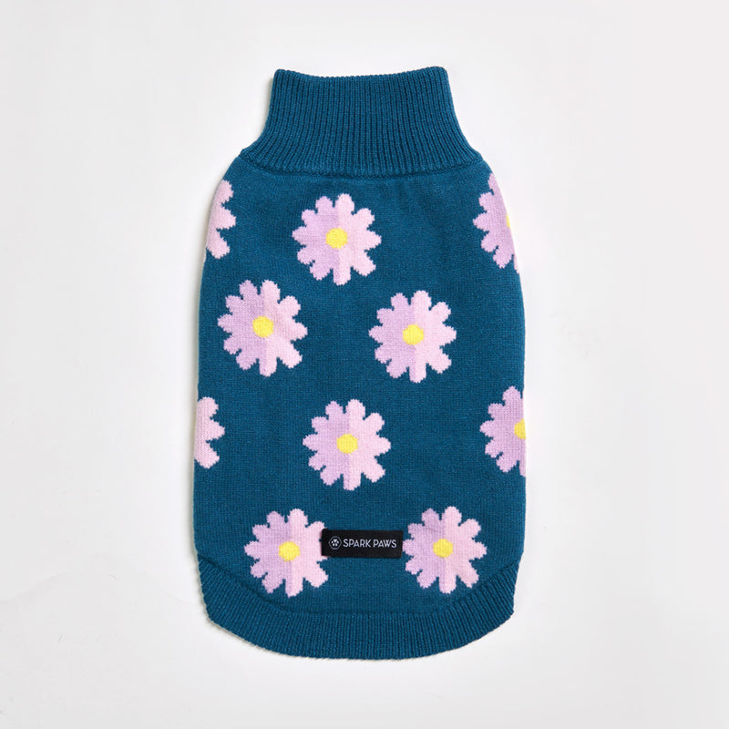 Flower Dog Sweater