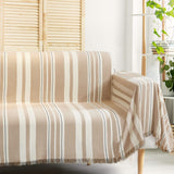 Couch Cover - Stripe Brown