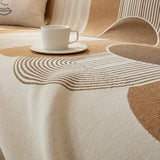 Couch Cover - Swirl Brown